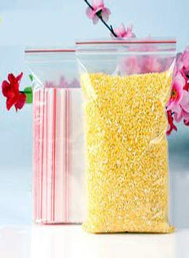 True-Ally ZLTP1014 أكياس بلاستيكية شفافة قابلة لإعادة الإغلاق من مادة البولي إيثيلين منخفض الكثافة (LDPE) بسماكة 180 غيج، مقاس 10 × 14 بوصة (عبوة من 50 كيسًا) - Image 2